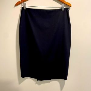 Elie Tahari navy blue skirt, size 4